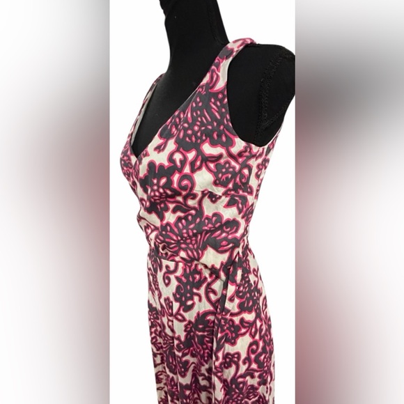 🔥 BODEN! “RIVIERA” MIDI-DRESS!! STUNNING PATTERN! LINEN COTTON BLEND! - Picture 16 of 16